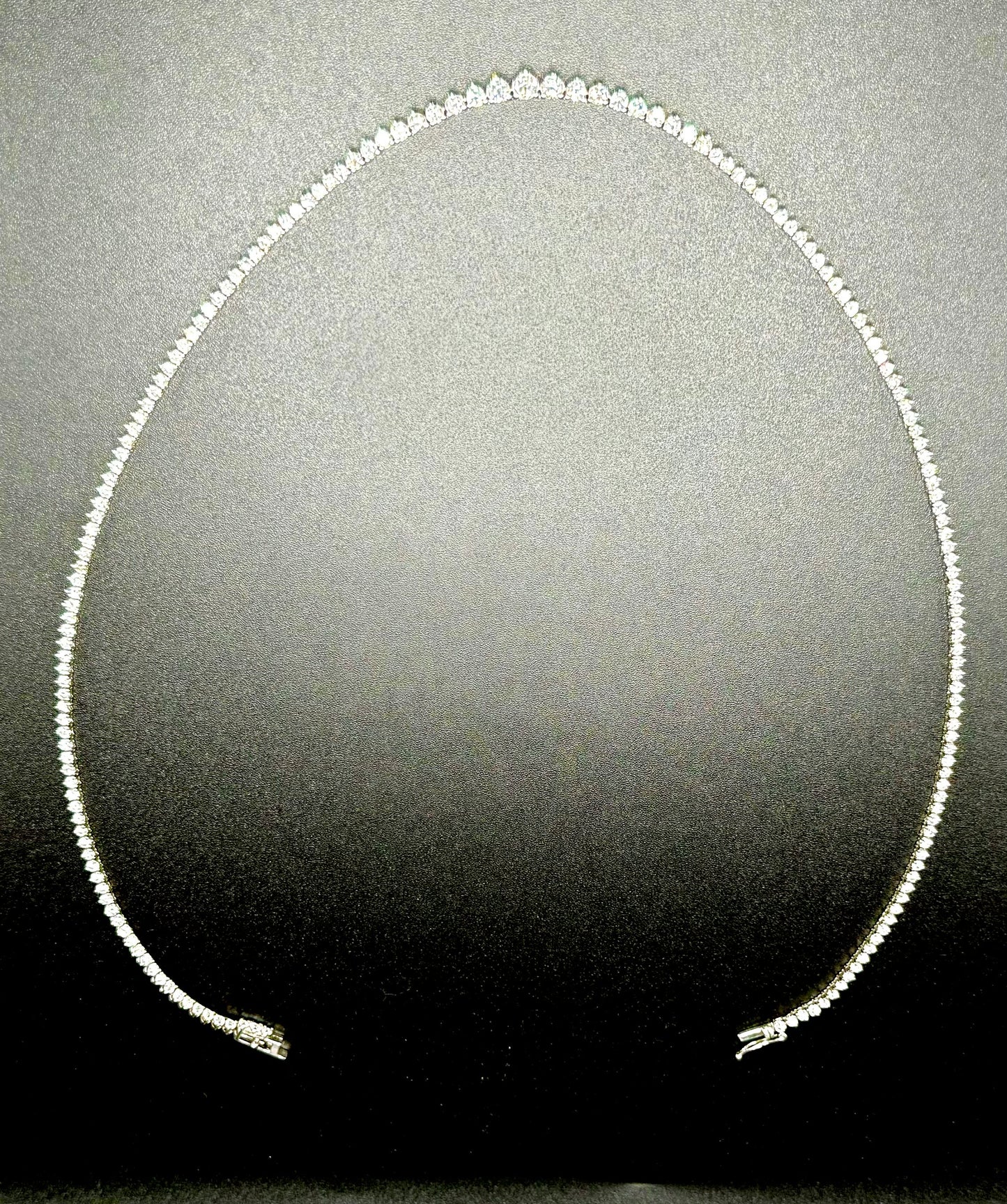 Elegant 10 Carat Diamond Necklace – 14K Gold | 17" | 14g