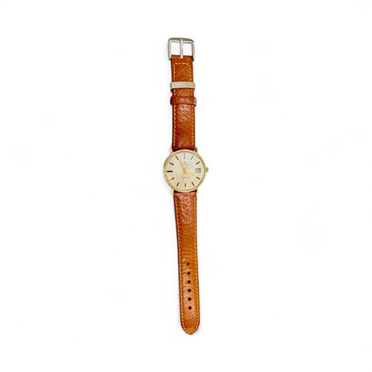 Vintage Hamilton Dateline 1681 Automatic Watch – 14K Gold Case