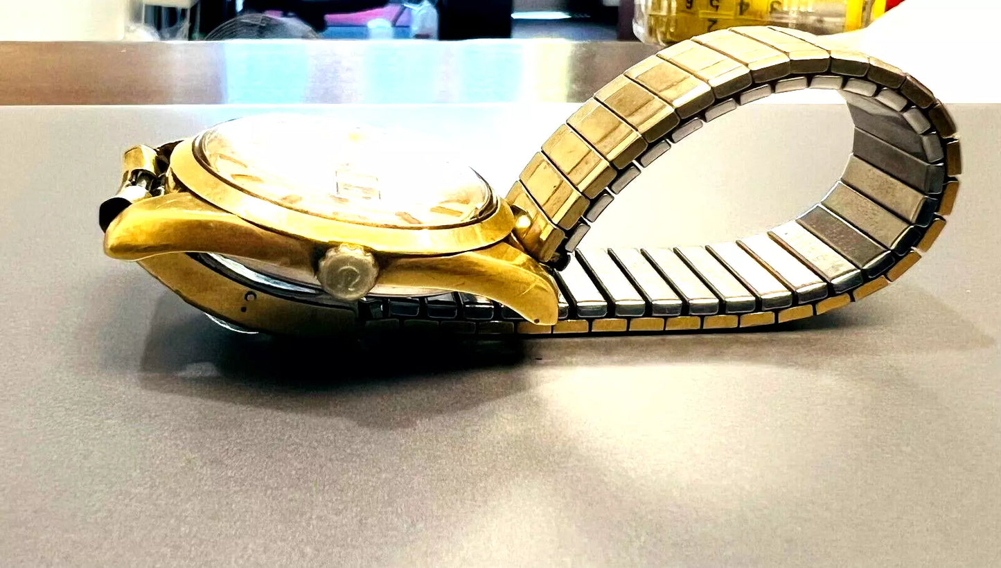 Vintage Omega Seamaster Automatic Watch – Gold Tone – 1960s – Date Window