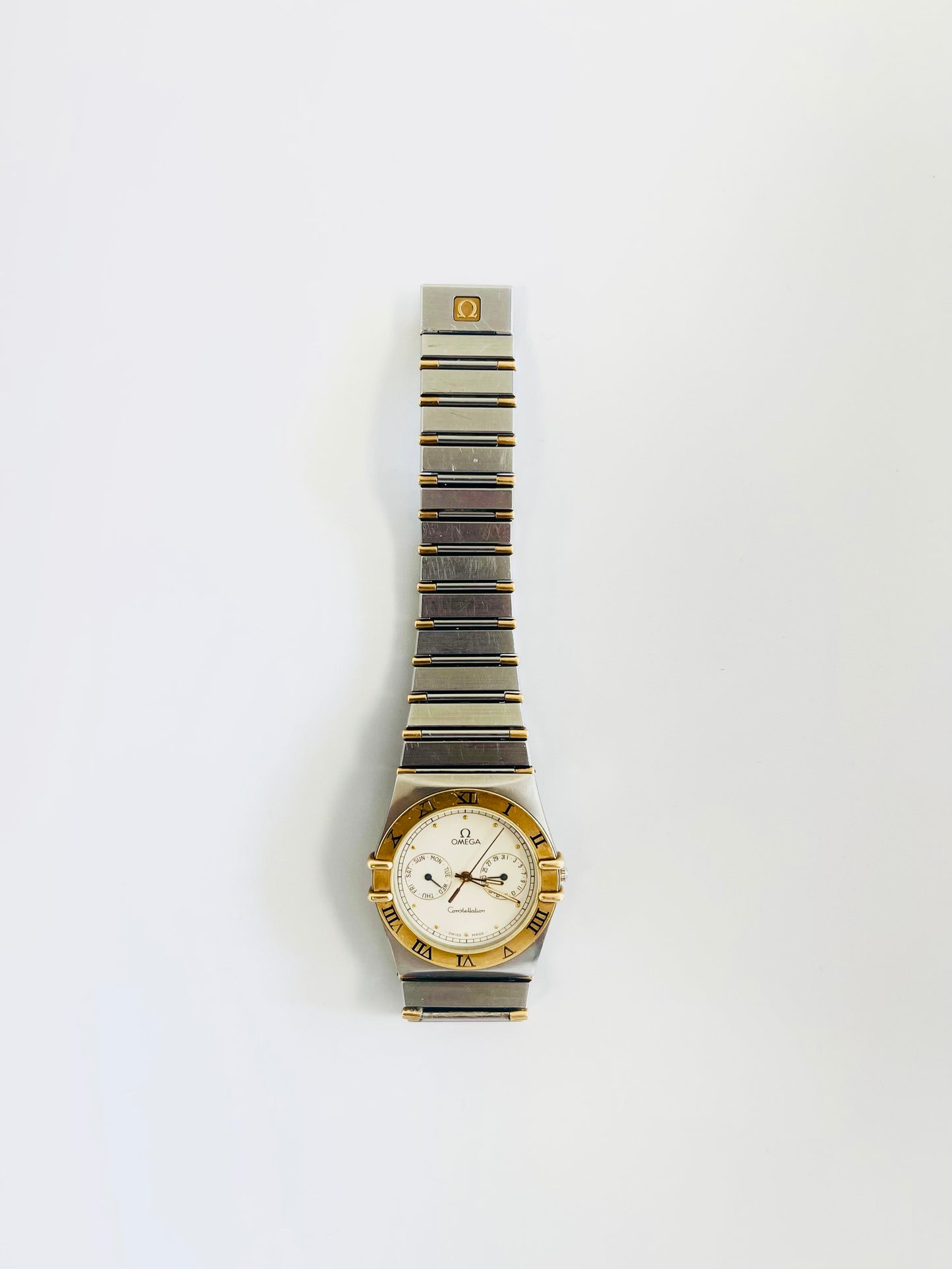 Omega Constellation Day-Date Stainless Steel & Gold Watch - Ref. 1448/431