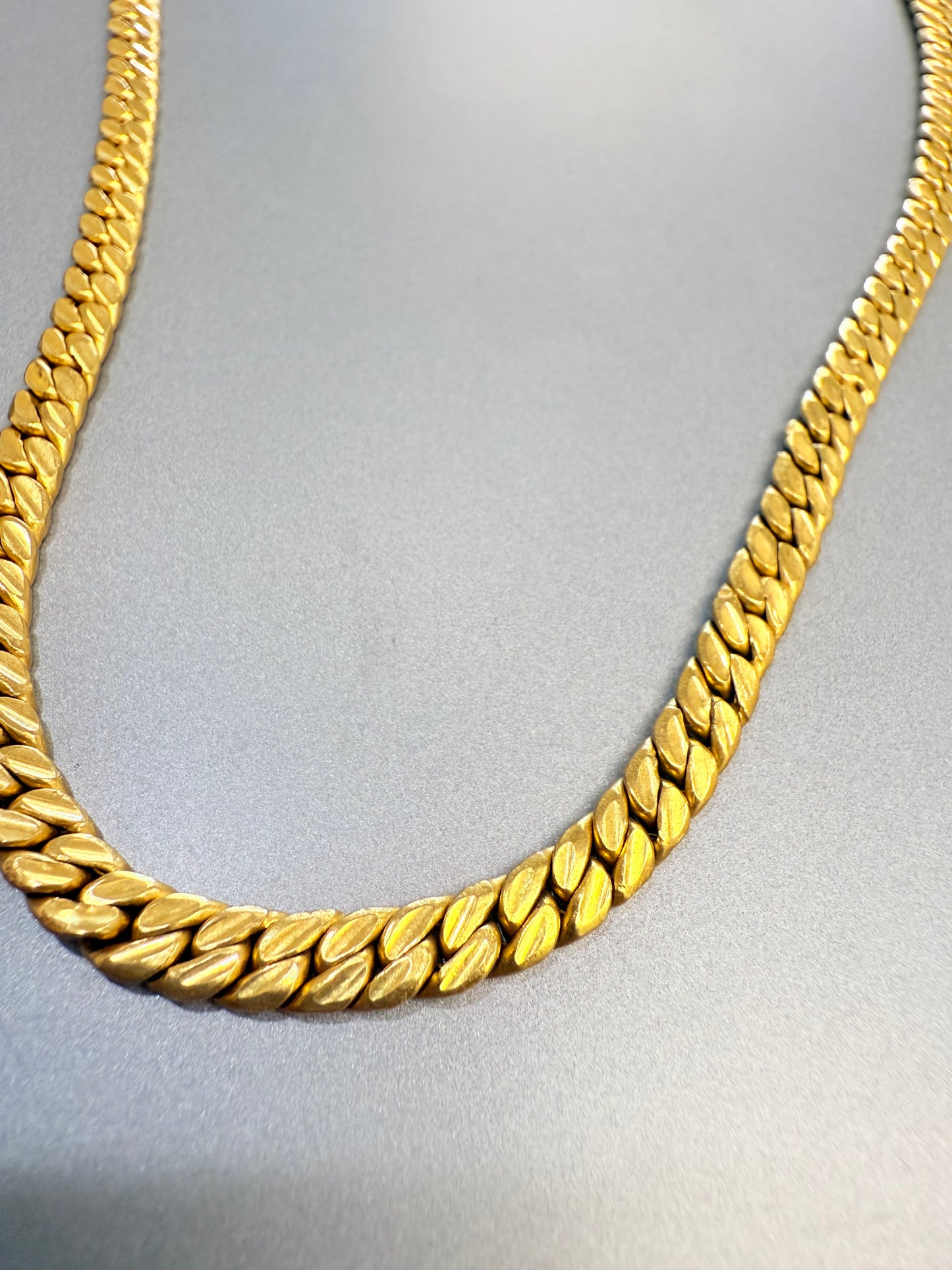 Solid 22K Gold Chain Necklace | 916 Gold | 19 Inch Handmade Chain – 27.2g