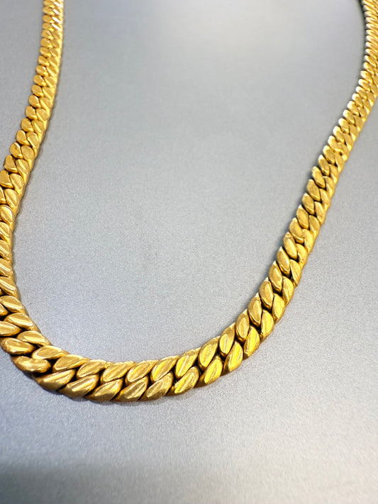 Solid 22K Gold Chain Necklace | 916 Gold | 19 Inch Handmade Chain – 27.2g