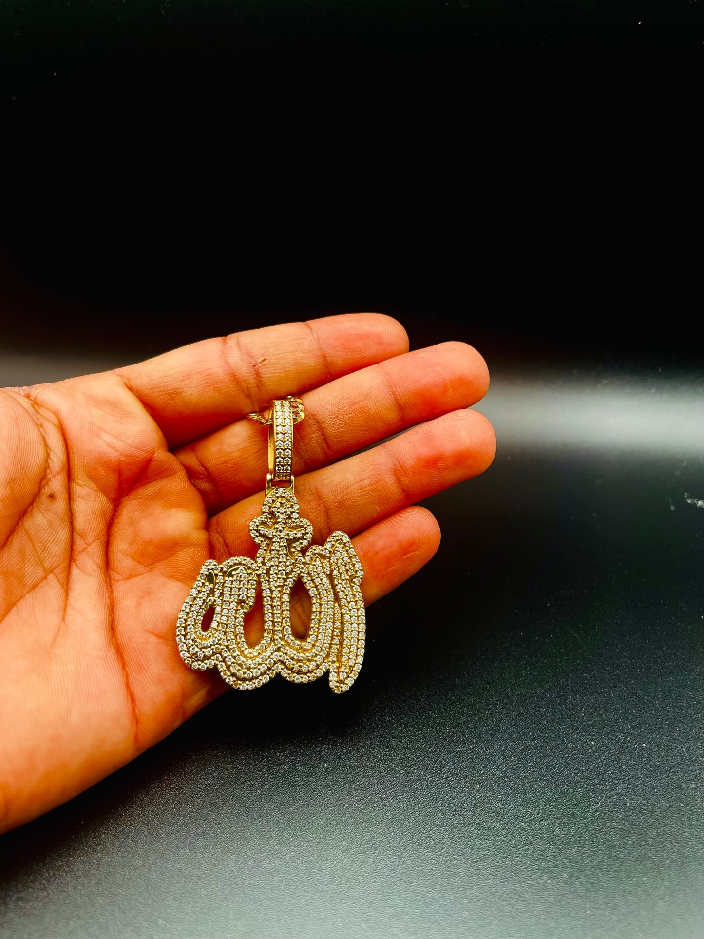 Allah Diamond Pendant (Exclusive), One-of-a-kind