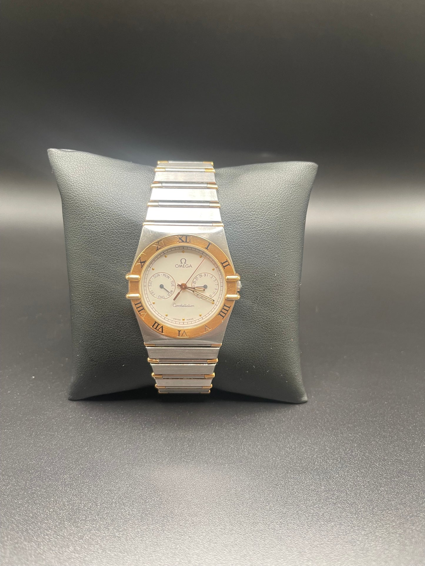 Omega Constellation Day-Date Stainless Steel & Gold Watch - Ref. 1448/431