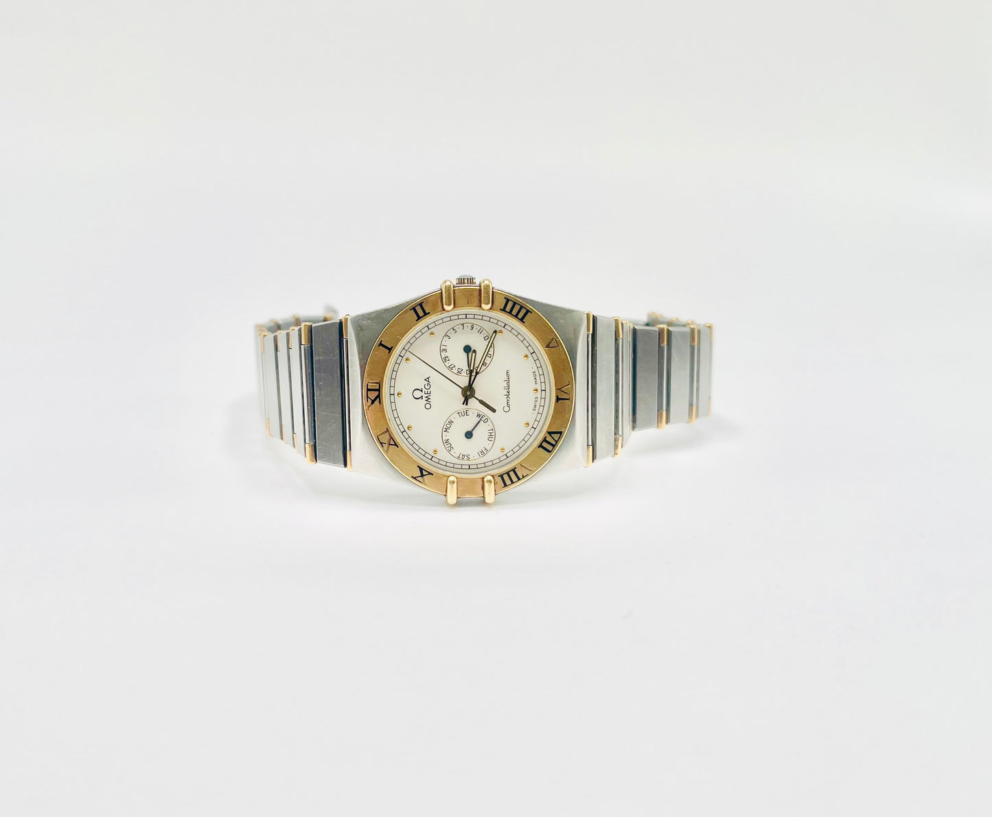 Omega Constellation Day-Date Stainless Steel & Gold Watch - Ref. 1448/431