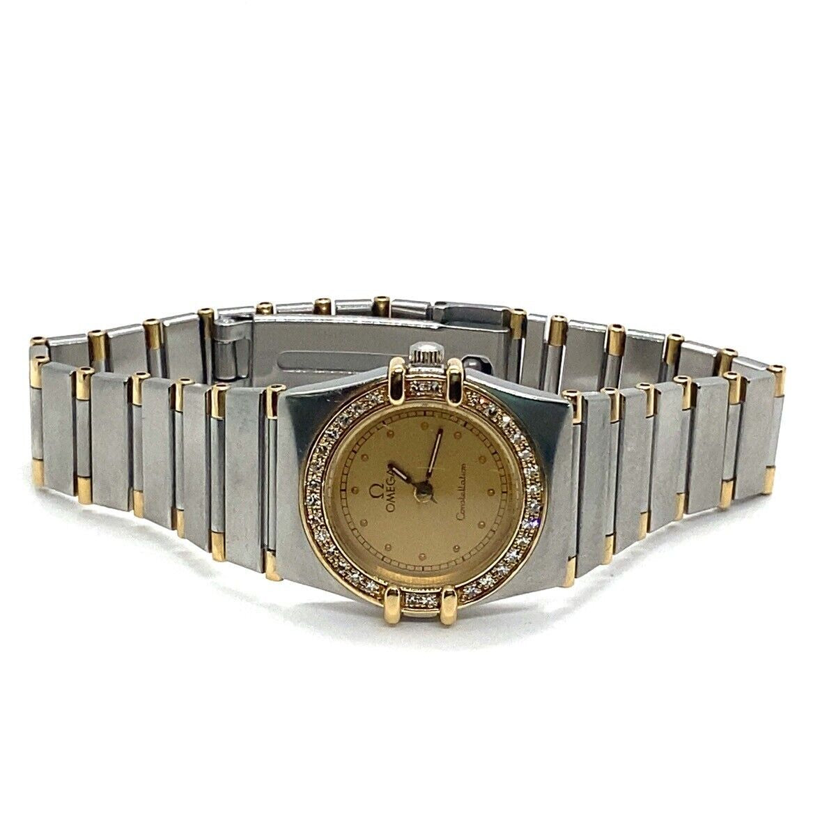 Omega Constellation Ladies' Gold & Diamond Watch – Timeless Elegance