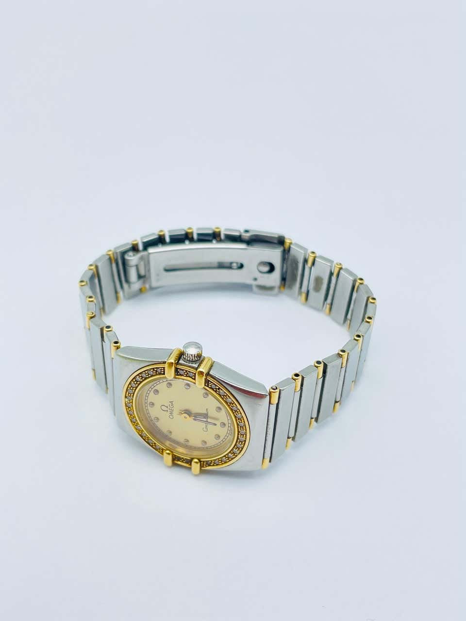 Omega Constellation Ladies' Gold & Diamond Watch – Timeless Elegance